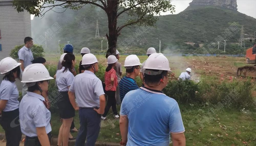 桂林鴻程機(jī)電設(shè)備有限公司廠區(qū)2#生產(chǎn)廠房開工大吉！